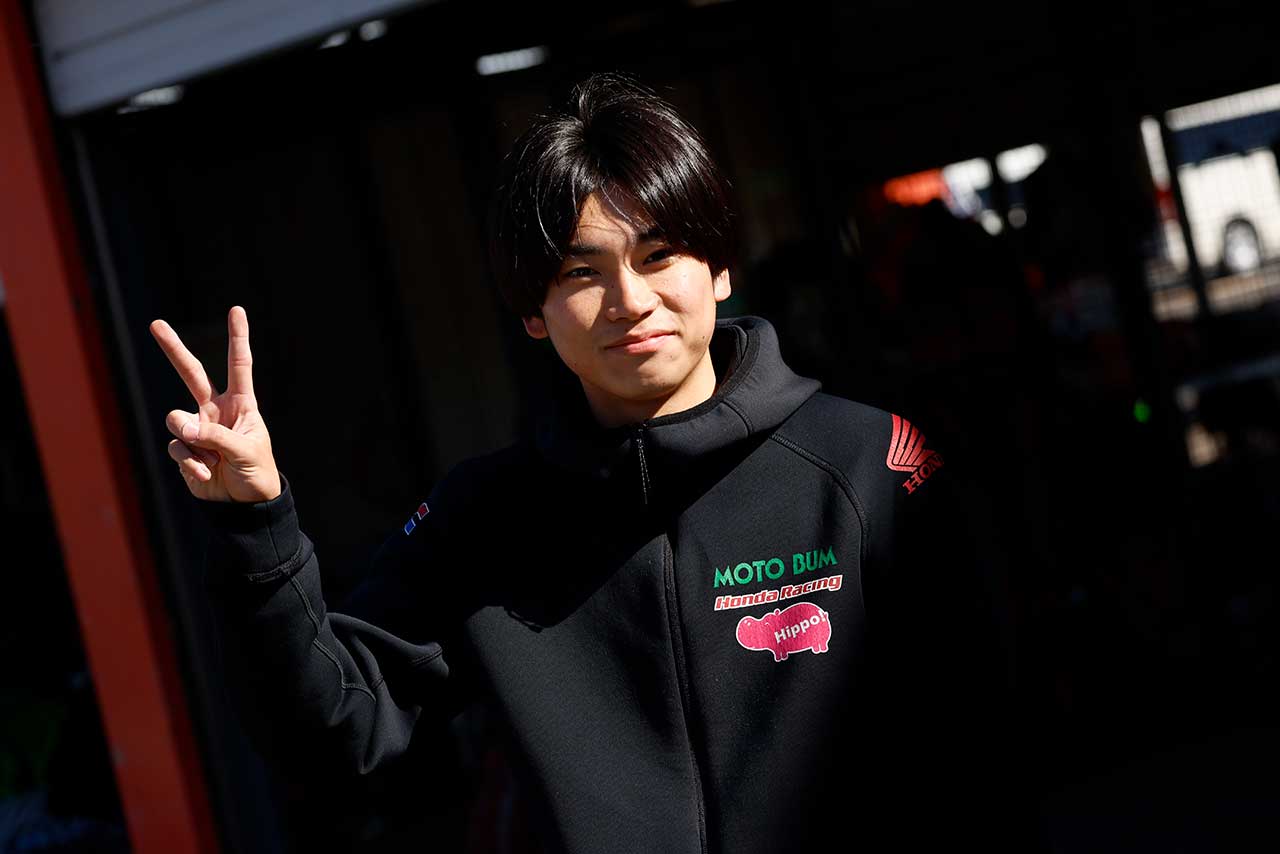 2023年から全日本ロードST1000に参戦する荒川晃大（MOTOBUM HONDA）