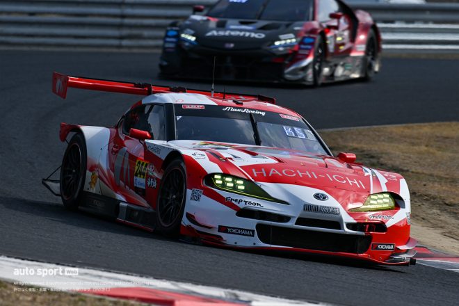 2023スーパーGT岡山公式テスト　HACHI-ICHI GR Supra GT