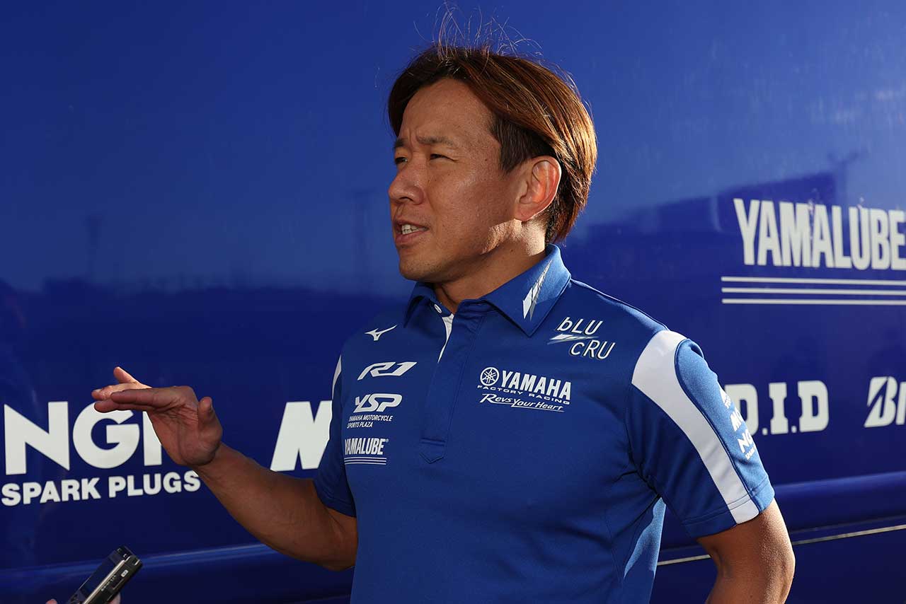 中須賀克行（YAMAHA FACTORY RACING TEAM）