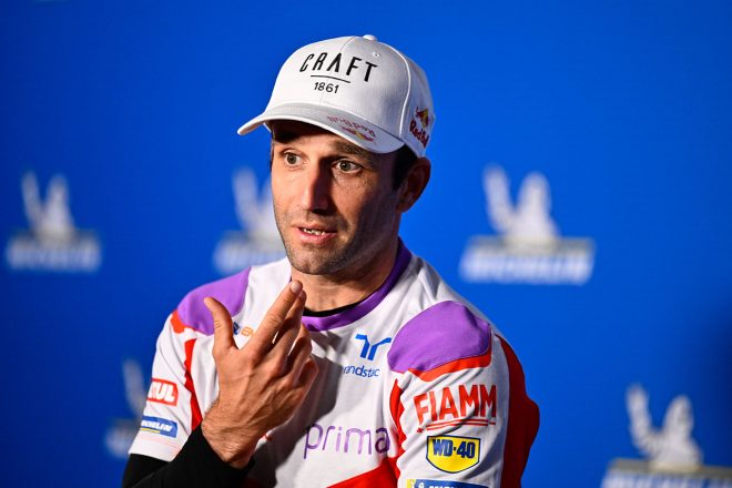 2023MotoGP第2戦アルゼンチンGPのプレスカンファレンスに出席したヨハン・ザルコ（プリマ・プラマック・レーシング）