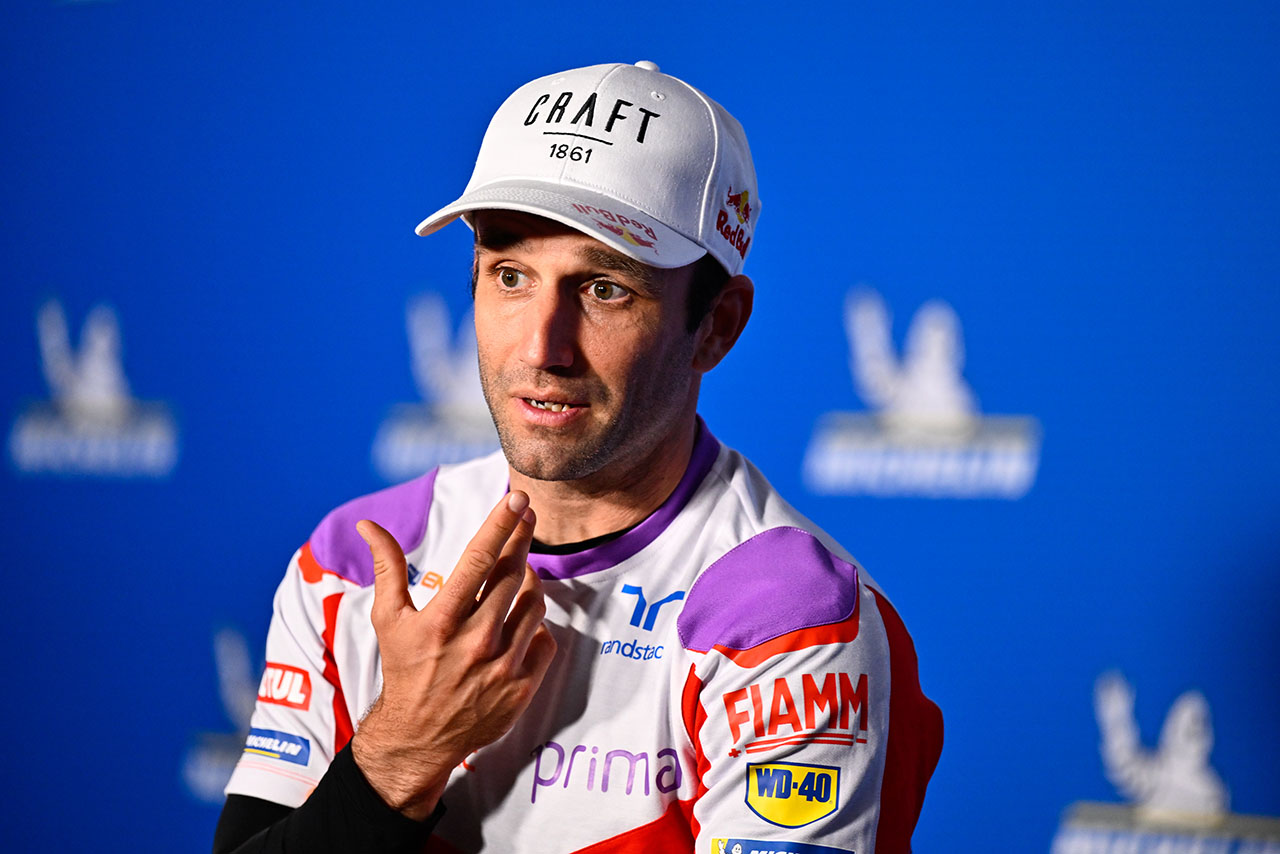 2023MotoGP第2戦アルゼンチンGPのプレスカンファレンスに出席したヨハン・ザルコ（プリマ・プラマック・レーシング）