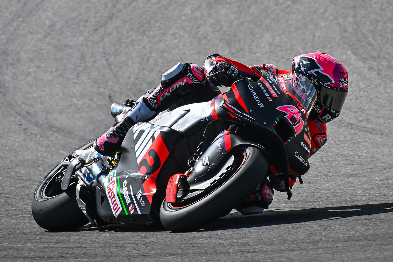 MotoGP：アレイシ・エスパルガロ（アプリリア・レーシング）