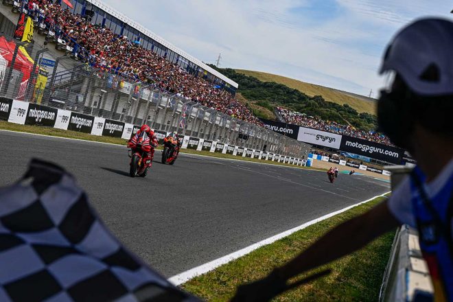 2023MotoGP第4戦スペインGP 決勝 フィニッシュシーン