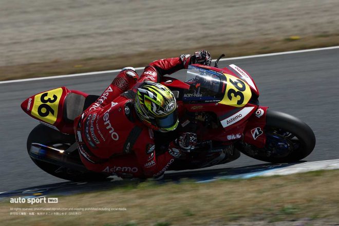 水野涼（Astemo HondaDream SI Racing）／2023全日本ロード第1戦もてぎ JSB1000 予選