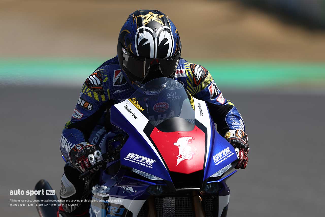 中須賀克行（YAMAHA FACTORY RACING TEAM）／2023全日本ロード第1戦もてぎ JSB1000 予選