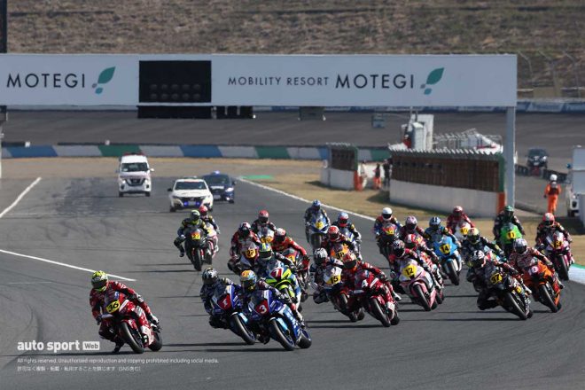 2023全日本ロード第1戦もてぎ JSB1000 レース1 スタートシーン
