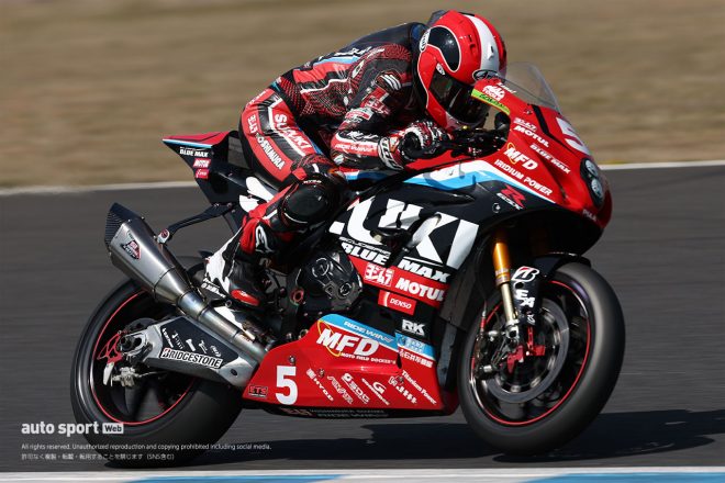 #5 亀井雄大（YOSHIMURA SUZUKI RIDEWIN） ／2023全日本ロード第1戦もてぎ JSB1000