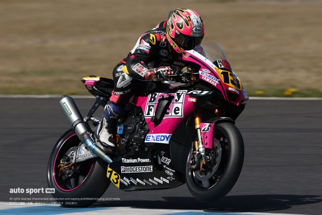 #13 津田一磨（Team BabyFace）／2023全日本ロード第1戦もてぎ JSB1000