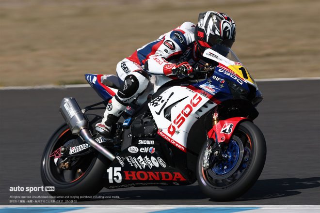 #15 名越哲平（SDG Honda Racing）／2023全日本ロード第1戦もてぎ JSB1000
