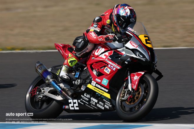 #22 星野知也（TONE RT SYNCEDGE4413 BMW）／2023全日本ロード第1戦もてぎ JSB1000