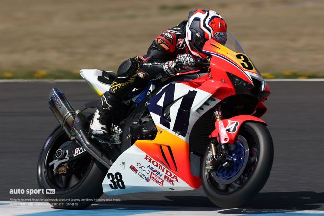 #38 伊藤和輝（Honda Dream RT SAKURAI HONDA）／2023全日本ロード第1戦もてぎ JSB1000