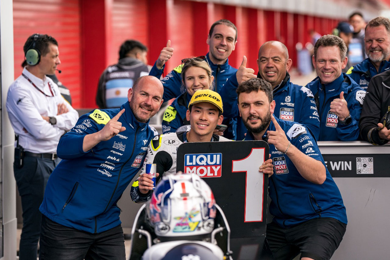 MotoGP | Moto3：開幕2連続ポールの佐々木歩夢「夢中でプッシュ。速いラップに驚いた」／第2戦アルゼンチンGP予選