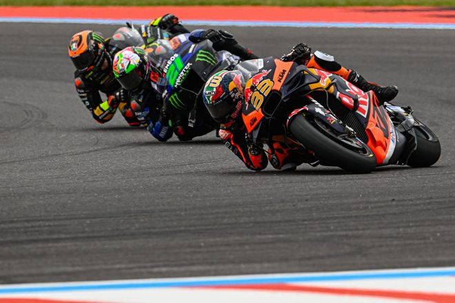スプリントレースのトップ争い／2023MotoGP第2戦アルゼンチンGP