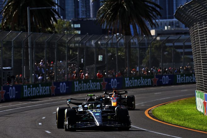 2023年F1第3戦オーストラリアGP　ルイス・ハミルトン（メルセデス）
