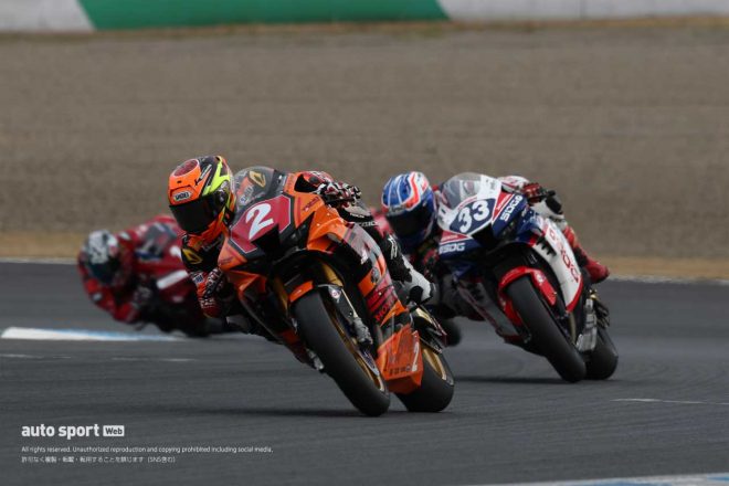 2023全日本ロード第1戦もてぎ ST1000 決勝 トップ争い