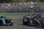 2023年F1第3戦オーストラリアGP　フェルナンド・アロンソ（アストンマーティン）とルイス・ハミルトン（メルセデス）