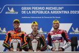 Moto2：表彰台を獲得したトニー・アルボリーノ、アロンソ・ロペス、ジェイク・ディクソン／2023MotoGP第2戦アルゼンチンGP 決勝