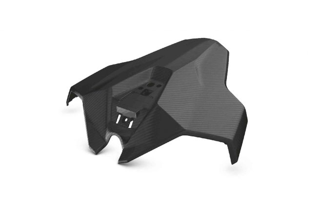 BMW MOTORRAD M カーボンリアセクションカバー