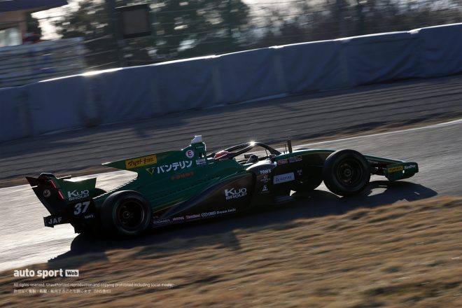 宮田莉朋（VANTELIN TEAM TOM’S） 2023年スーパーフォーミュラ公式合同テスト　鈴鹿