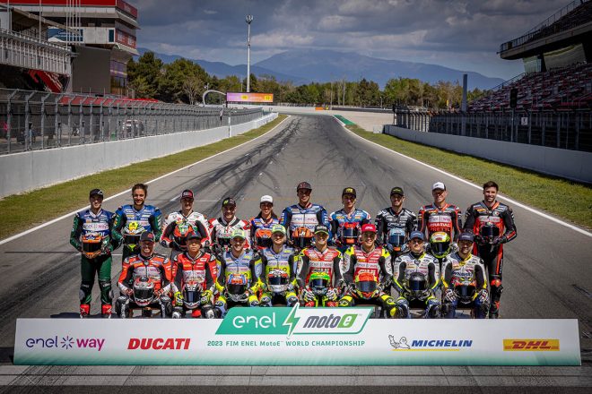MotoE：2023年シーズンを戦う18名のライダー／2023MotoEバルセロナテスト