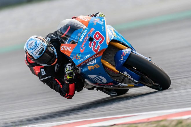 MotoE：ニコラス・スピネッリ（HP Pons Los 40 MotoE）／2023MotoEバルセロナテスト