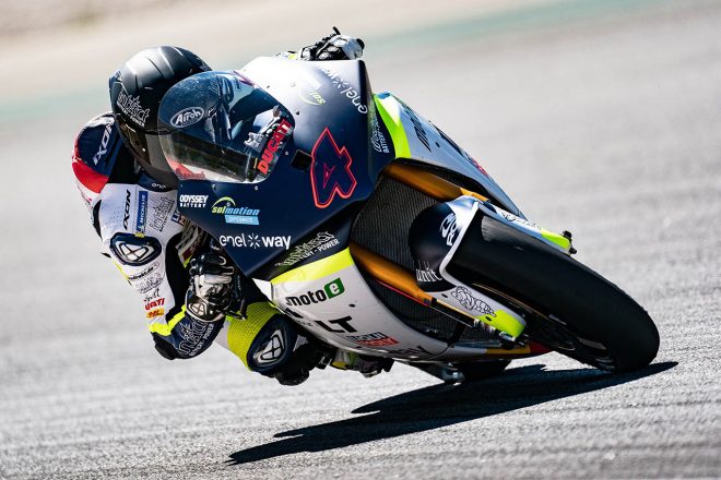 MotoE：エクトル・ガルソ（Dynavolt Intact GP MotoE）／2023MotoEバルセロナテスト