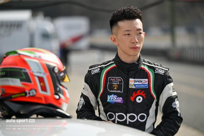 2023スーパーGT岡山公式テスト　PACIFIC RACING TEAMに加入したリアン・ジャトン