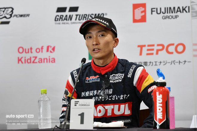 2023スーパーフォーミュラ第1戦富士　野尻智紀（TEAM MUGEN）