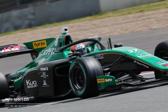 予選2番手となった宮田莉朋（VANTELIN TEAM TOM’S）