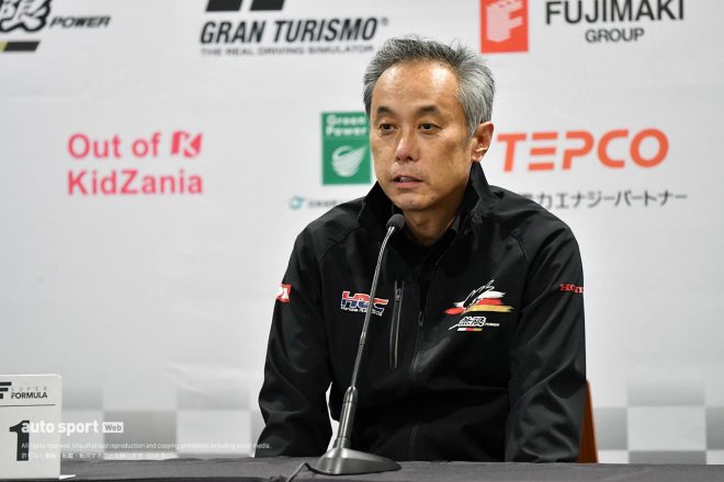 2023スーパーフォーミュラ第1戦富士を制したTEAM MUGENの田中洋克監督
