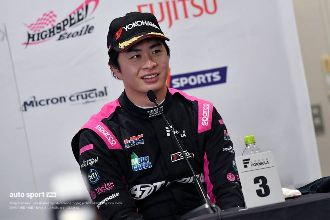 2023スーパーフォーミュラ第2戦富士　大湯都史樹（TGM Grand Prix）