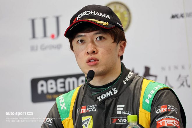 2023スーパーフォーミュラ第2戦富士　宮田莉朋（VANTELIN TEAM TOM’S）