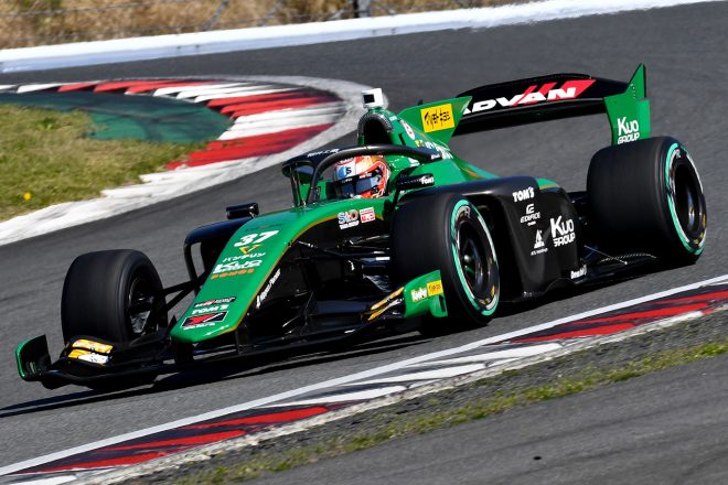 2023スーパーフォーミュラ第2戦富士　宮田莉朋（VANTELIN TEAM TOM’S）