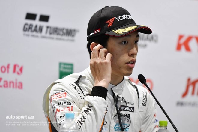 2023スーパーフォーミュラ第2戦富士　坪井翔（P.MU/CERUMO・INGING）