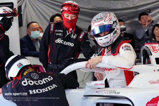 2023スーパーフォーミュラ第1戦＆第2戦富士　牧野任祐（DOCOMO TEAM DANDELION RACING）