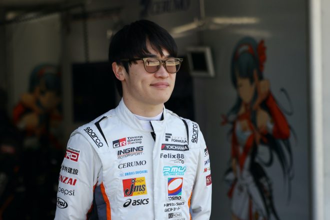 2023スーパーフォーミュラ第2戦富士　阪口晴南（P.MU/CERUMO・INGING）