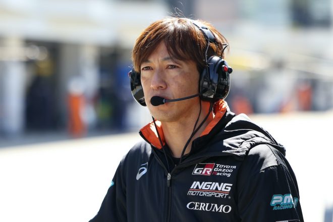 2023スーパーフォーミュラ第2戦富士　立川祐路監督（P.MU/CERUMO・INGING）