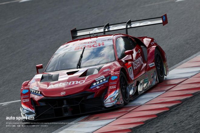 2023スーパーGT岡山メーカーテスト　Astemo NSX-GT