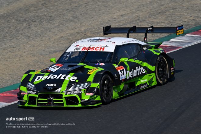 2023年スーパーGT岡山公式テスト　Deloitte TOM’S GR Supra