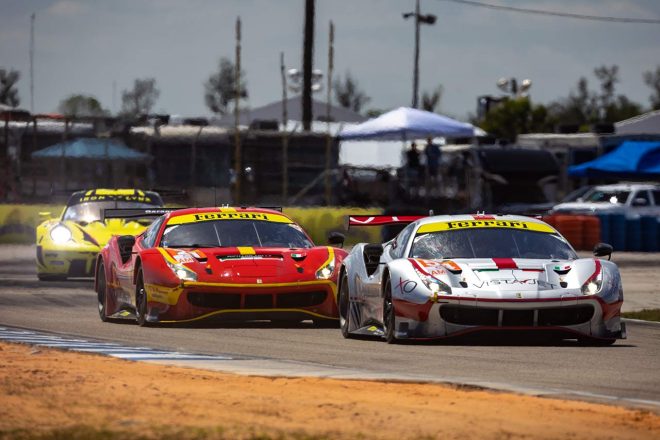 WECのLMGTEアマクラスを戦うフェラーリ488 GTE Evo