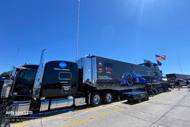 ウェイン・テイラー・レーシング・ウィズ・アンドレッティ・オートスポートのトレーラー