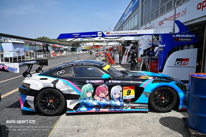 2023スーパーGT第1戦岡山　PACIFIC ぶいすぽっ NAC AMG