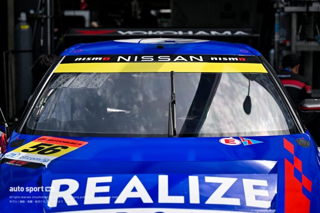 2023スーパーGT第1戦岡山　GT300車両のフロントウインドウ帯は黄色のままとなった。