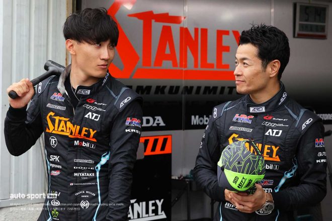2023スーパーGT第1戦岡山　牧野任祐／山本尚貴（STANLEY NSX-GT）