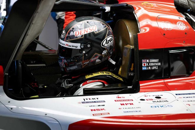 チーム代表兼7号車ドライバーの小林可夢偉