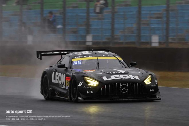 2023スーパーGT第1戦岡山　LEON PYRAMID AMG（蒲生尚弥／篠原拓朗）