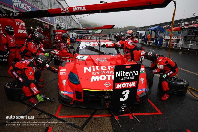 2023スーパーGT第1戦岡山　Niterra MOTUL Z（千代勝正／高星明誠）