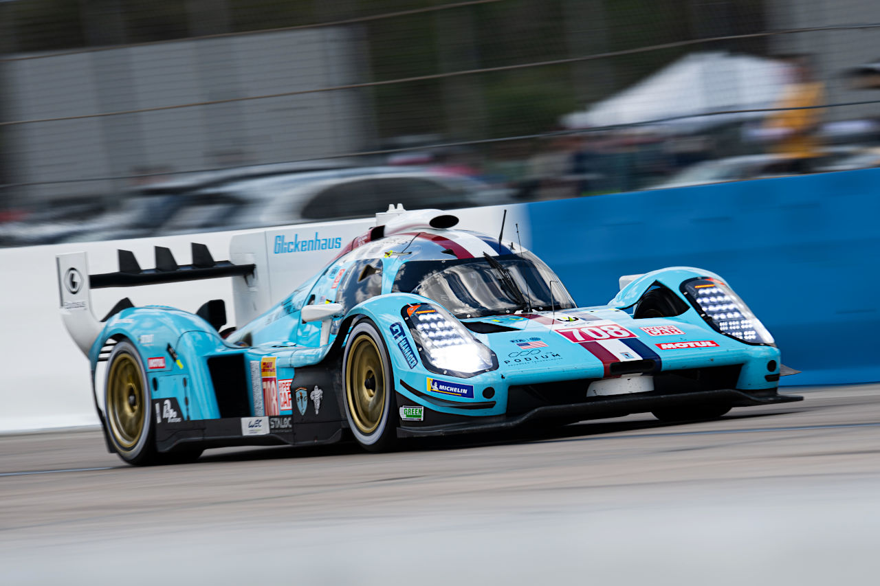 グリッケンハウス・レーシングの708号車グリッケンハウス007 LMH　2023年WEC第1戦セブリング1000マイル