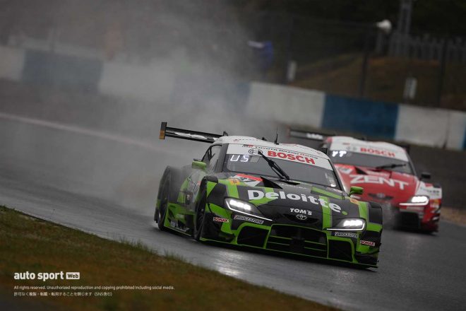 2023スーパーGT第1戦岡山　Deloitte TOM’S GR Supra（笹原右京／ジュリアーノ・アレジ）