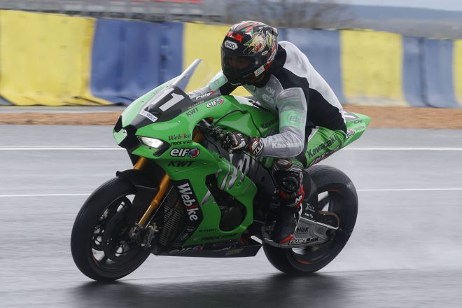 岩戸亮介（TEAM KAWASAKI WEBIKE TRICKSTAR）／2023EWC第1戦ル・マン24時間 予選